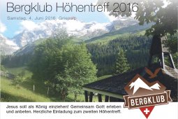 Bergklub: Jesus soll einziehen in unsere Berge